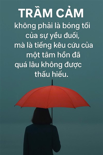 Trầm cảm không phải là bóng tối của sự yếu đuối